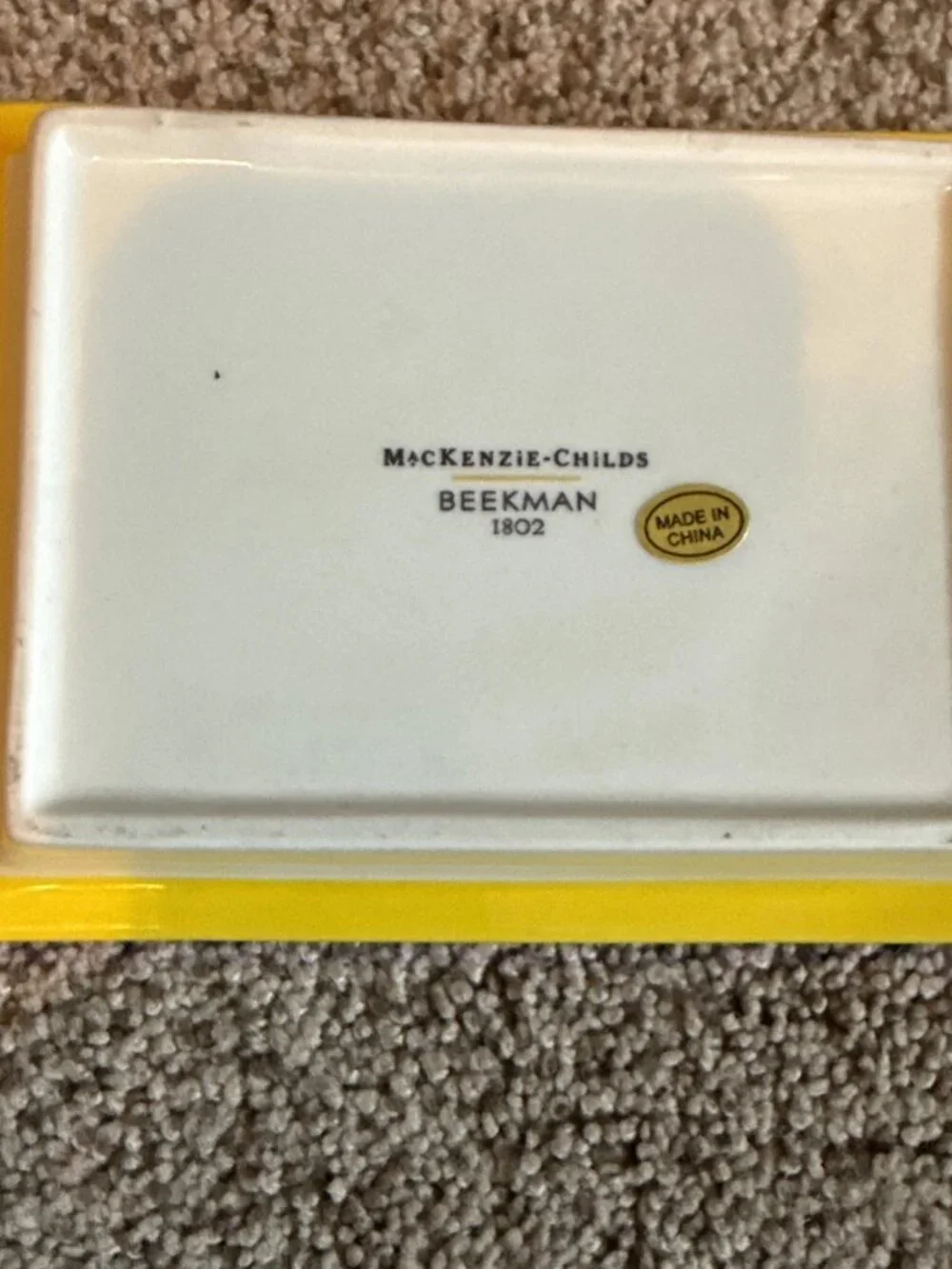 MacKenzie-Childs x Beekman 1802 LIMITED EDITION COLLAB Soap Dish